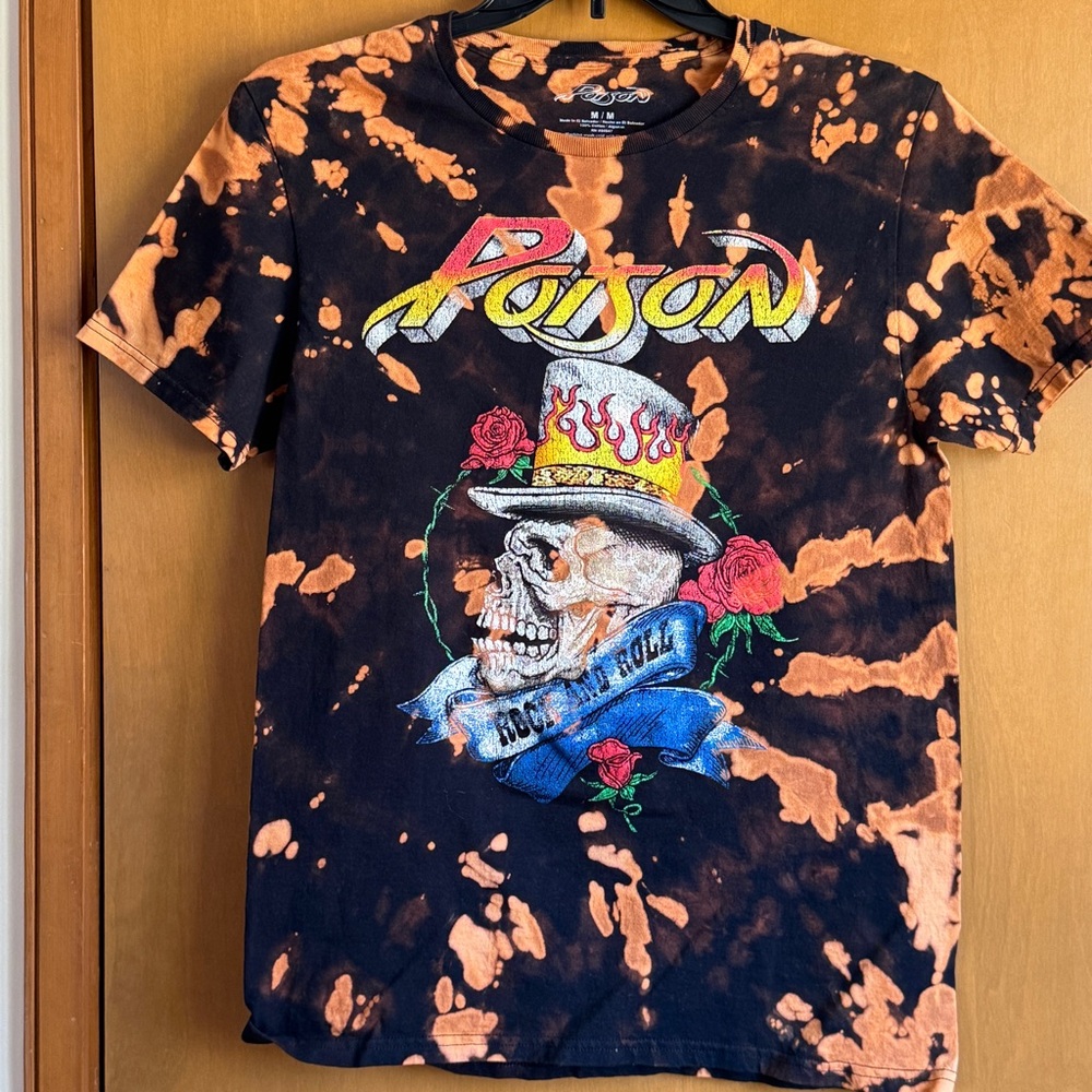Poison Skull T-shirt, Size M, 100% cotton, Heavy Metal
